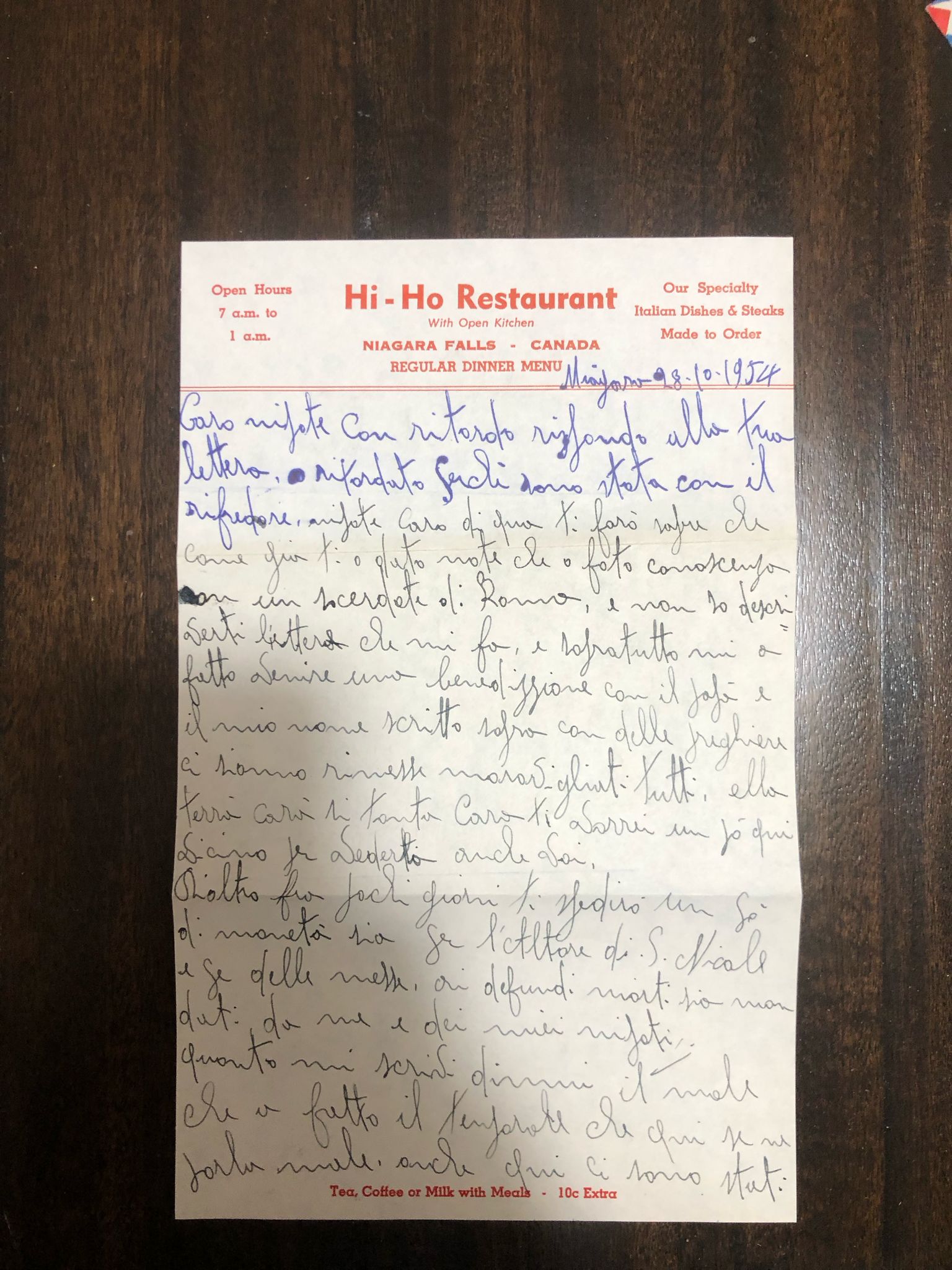 Lettera Rosa de Raso