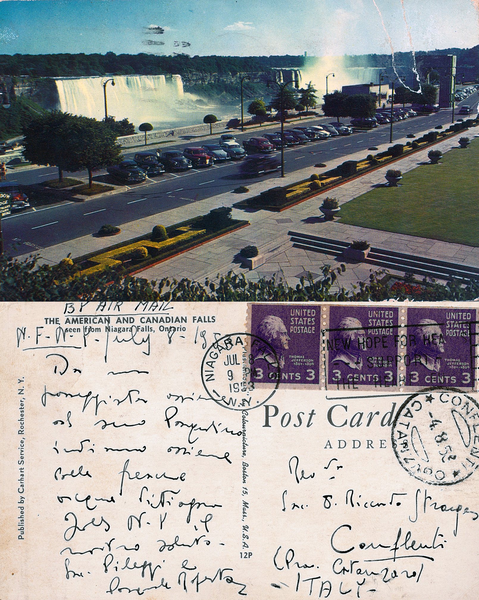 Cartolina Pileggi