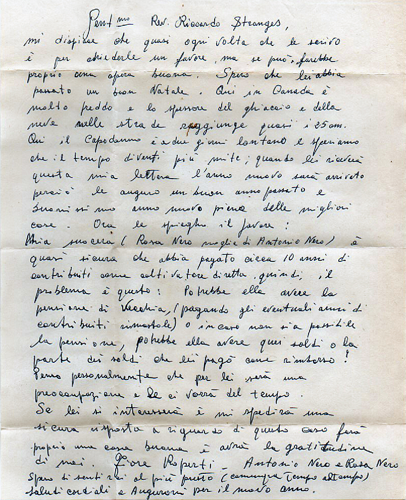 Lettera Fiore Roperti