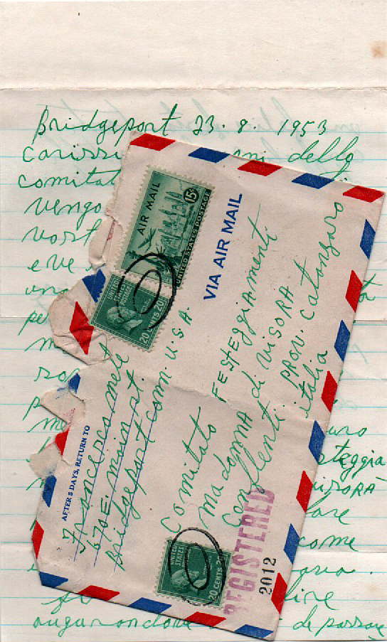 Lettera Francesco Mete